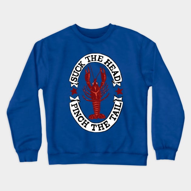 New Orleans Crawfish Crewneck Sweatshirt by Woah there Pickle